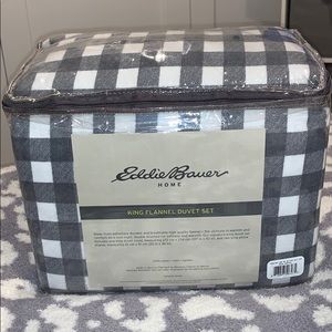 Eddie Bauer Flannel Duvet Set
